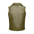 Green Cotton Waistcoat