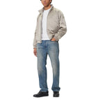 Beige Recycled Polyester Bomber