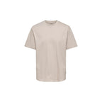 Beige Organic Cotton T-Shirt
