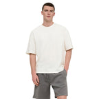 Cream Cotton T-Shirt