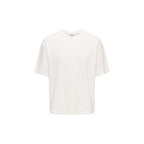 Cream Cotton T-Shirt