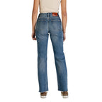 Blue Cotton Mom Jeans