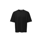Black Cotton T-Shirt