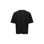 Black Cotton T-Shirt