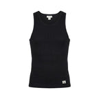 Black Cotton Tank Tops