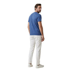 Beige Cotton Skinny Jeans