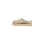 Beige Suede Leather Slippers