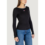 Black Recycled Cotton Long Sleeve T-Shirt
