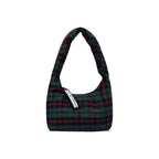 Bicolor Cotton Handbag