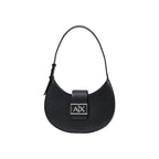 Black Polyester Handbag