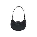 Black Polyester Handbag