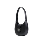 Black Polyester Handbag