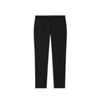 Black Cotton Skinny Pants