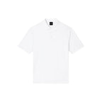 White Cotton Polo Shirt