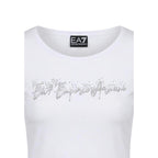 White Elastane T-Shirt
