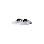 White Recycled Polyester Slippers