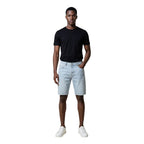 Light Blue Cotton Bermuda Shorts