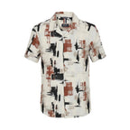 Beige Viscose Shortsleeve Shirt