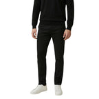 Black Cotton Skinny Pants