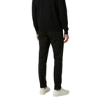 Black Cotton Skinny Pants