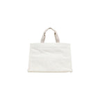 Beige Polyester Handbag