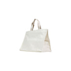 Beige Polyester Handbag