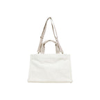 Beige Polyester Handbag