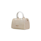 Beige Polyester Handbag