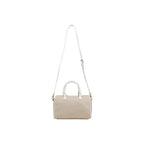 Beige Polyester Handbag