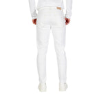 White Cotton Skinny Jeans