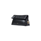 Black Polyethylene Clutch Bag