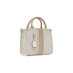 Beige Cotton Handbag