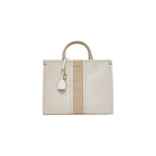 Beige Cotton Handbag