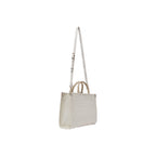 Beige Cotton Handbag