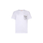 Cream Cotton T-Shirt