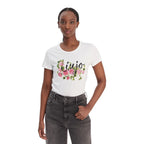 Cream Cotton T-Shirt