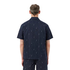 Black Cotton Shortsleeve Shirt
