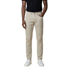 Gray Elastane Skinny Pants