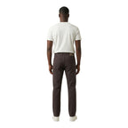 Brown Cotton Skinny Jeans