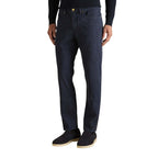 Blue Cotton Skinny Jeans