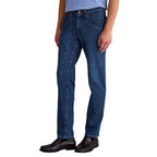 Blue Recycled Cotton Skinny Jeans