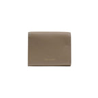 Beige Leather Wallet