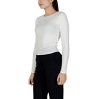 Cream Modal Long Sleeve T-Shirt