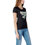 Black Cotton T-Shirt