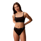 Black Recycled Polyester Swim Briefs