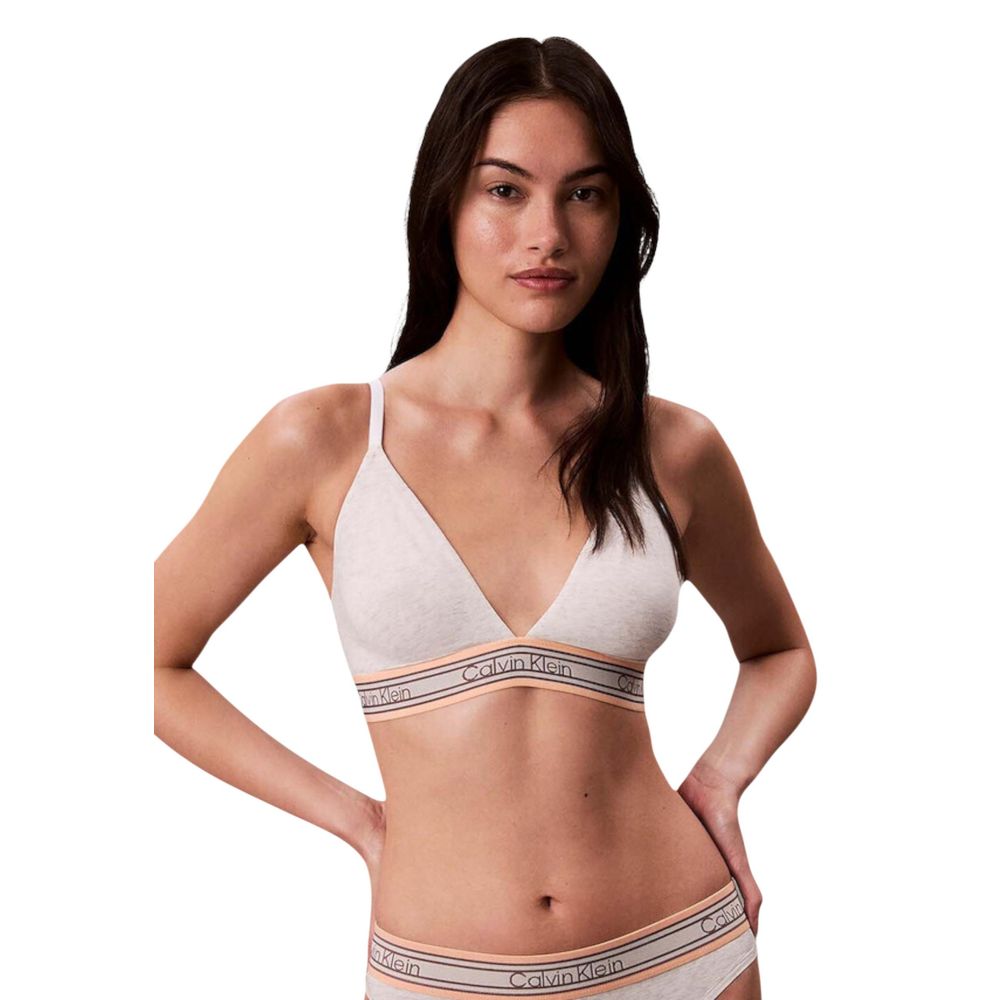 Cream Cotton Bra