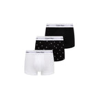 Black And White Cotton Boxers