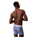 Blue Cotton Boxers