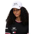 White Recycled Polyester Cap (Baseball Hat)