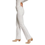 Beige Cotton Skinny Jeans